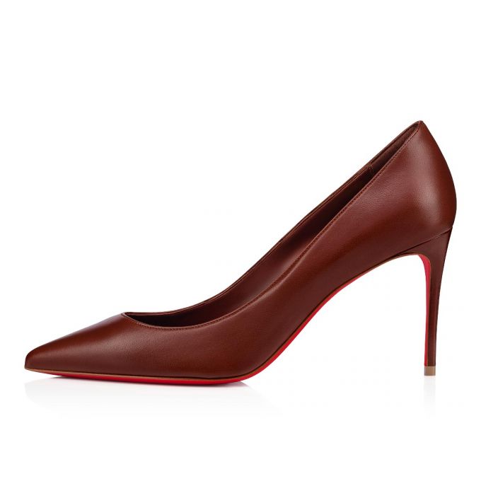 Zapatos De Salon Christian Louboutin Kate 85 8/Lin 8 Nappa Pumps Mujer Marrom | MX-28525