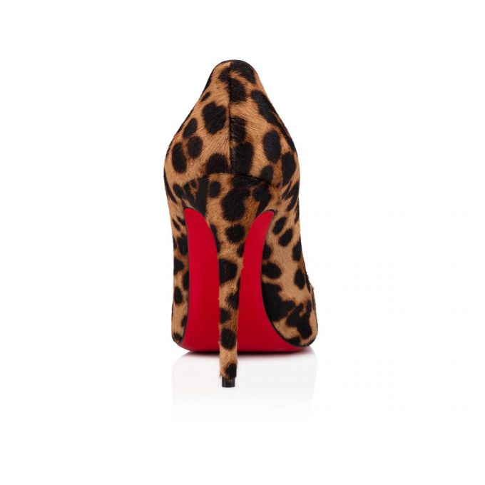 Zapatos De Salon Christian Louboutin Kate 100 Exotic Cuero Pumps Mujer Marrom | MX-49163