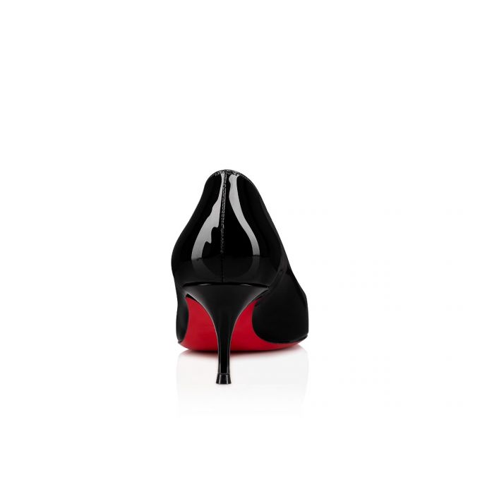 Zapatos De Salon Christian Louboutin Kate 55 Charol 55 Charol Pumps Mujer Negros | MX-54599