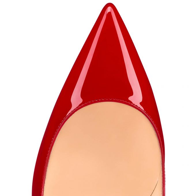 Zapatos De Salon Christian Louboutin Kate 100 100 Charol Pumps Mujer Rojos | MX-89386