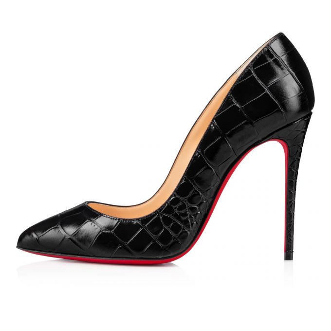 Zapatos De Salon Christian Louboutin Pigalle Follies 100 Calf Pumps Mujer Negros | MX-81027