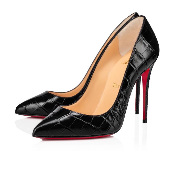 Zapatos De Salon Christian Louboutin Pigalle Follies 100 Calf Pumps Mujer Negros | MX-81027