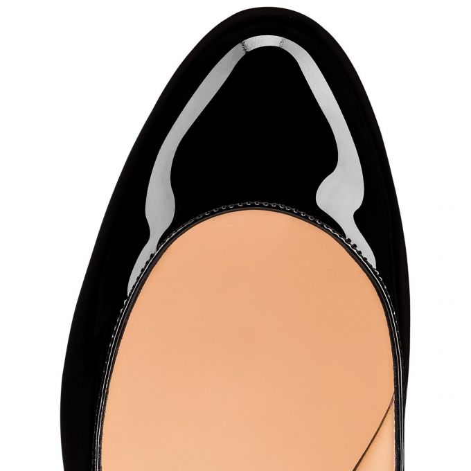 Zapatos De Salon Christian Louboutin Simple Pump 070 70 Charol Pumps Mujer Negros | MX-37812