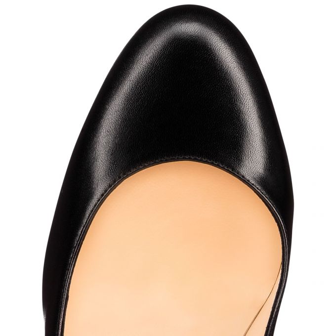 Zapatos De Salon Christian Louboutin Simple Pump 085 85 Nappa Pumps Mujer Negros | MX-74965