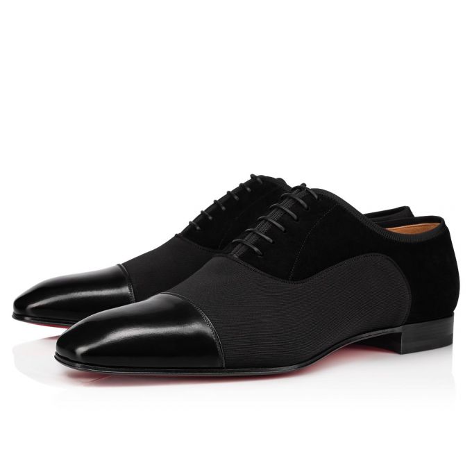 Zapatos Oxford Christian Louboutin Greggo Calf Oxford Hombre Negros | MX-59684