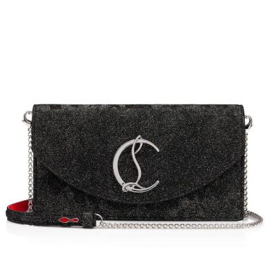 Belt Bags & Mini Bags Christian Louboutin Loubi54 Creative Cuero Mini Bags Mujer Negros Plateados | MX-25225