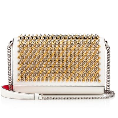 Bolso Pequeño Christian Louboutin Paloma Clutch Classic Cuero Pouches Mujer Multicolor | MX-57699