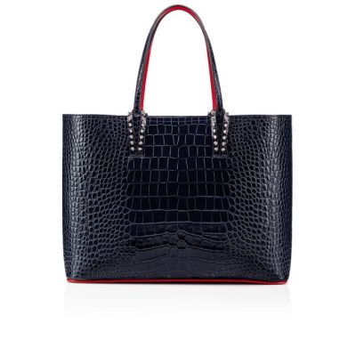 Bolso Tote Christian Louboutin Cabata Creative Cuero Tote Bags Mujer Azules | MX-51243