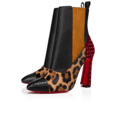 Botas Christian Louboutin Me In The 90s Plume 100 Version Exotic Cuero Boots Mujer Multicolor | MX-29640