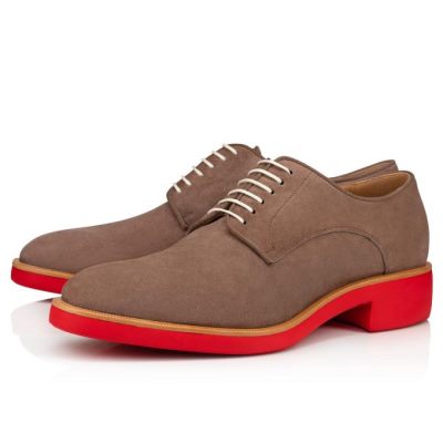 Derby Christian Louboutin Davilo Rxl Calf Derby Hombre Marrom | MX-27395