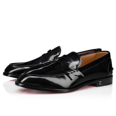 Loafers Christian Louboutin No Penny Calf Loafer Hombre Negros | MX-73416