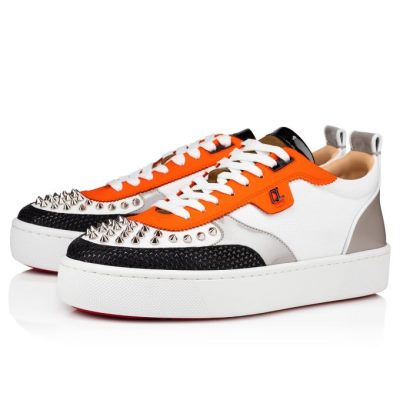 Tenis Christian Louboutin Happyrui Spikes Creative Cuero Sneakers Hombre Multicolor | MX-60807