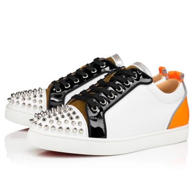 Tenis Christian Louboutin Louis Junior Spikes Orlato Creative Fabric Sneakers Hombre Multicolor | MX-16274